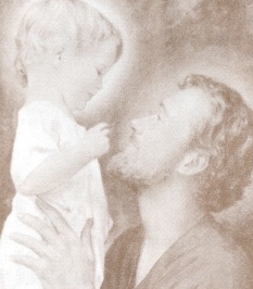 St. Joseph with baby Jesus
